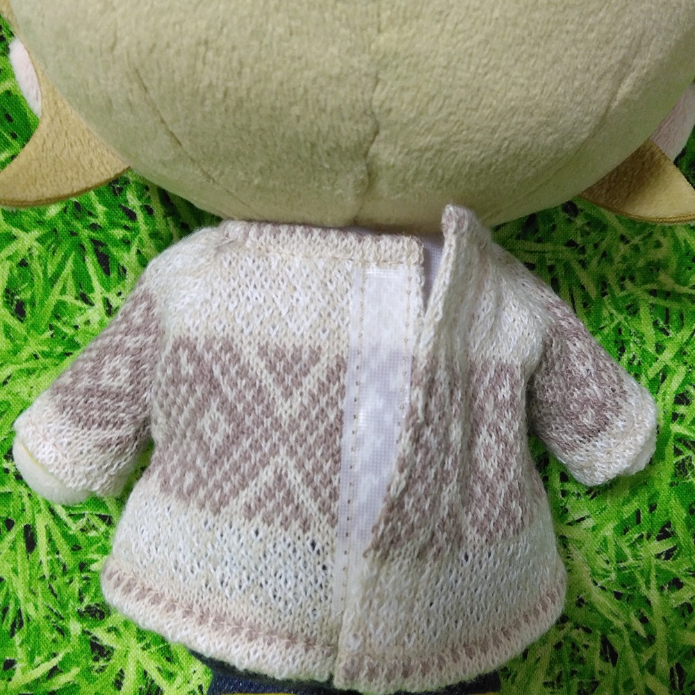 ド!ぬい用 ベージュのニットセーター