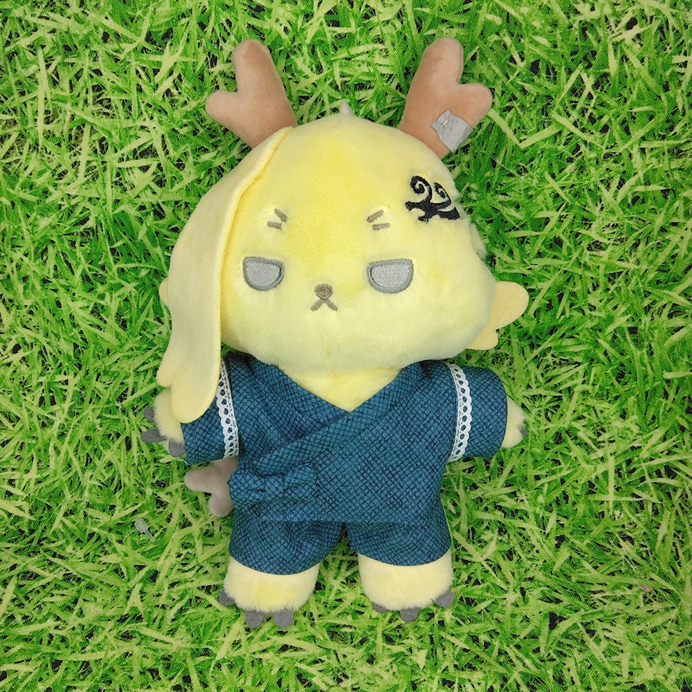 20cmぬい(動物)しっぽが出せる甚平