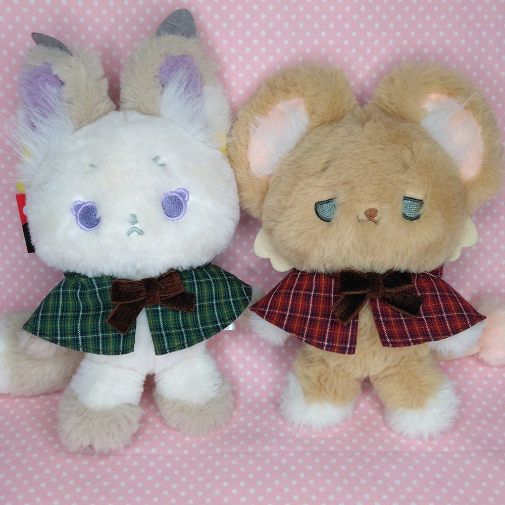 チェックのケープ