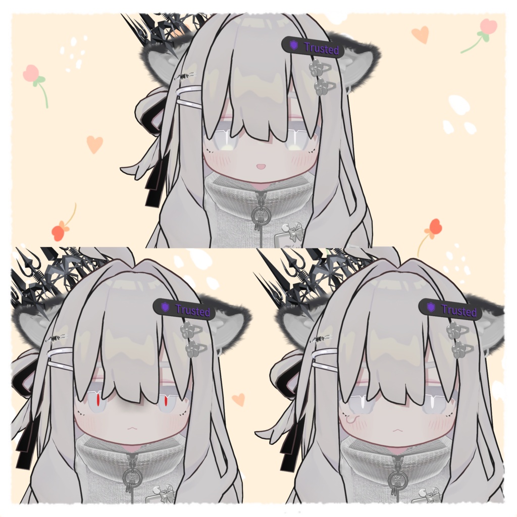 (kipfel/キプフェル) kawakawa表情セット