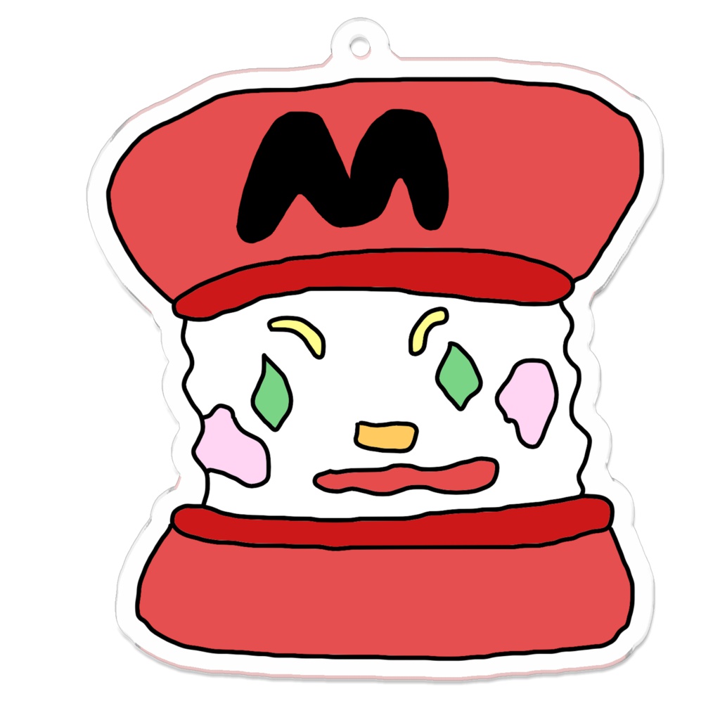 マカロン王子のキーホルダー