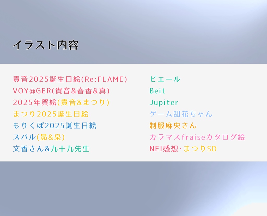 I. Vol.1 THE IDOLM@STER イラストまとめ本