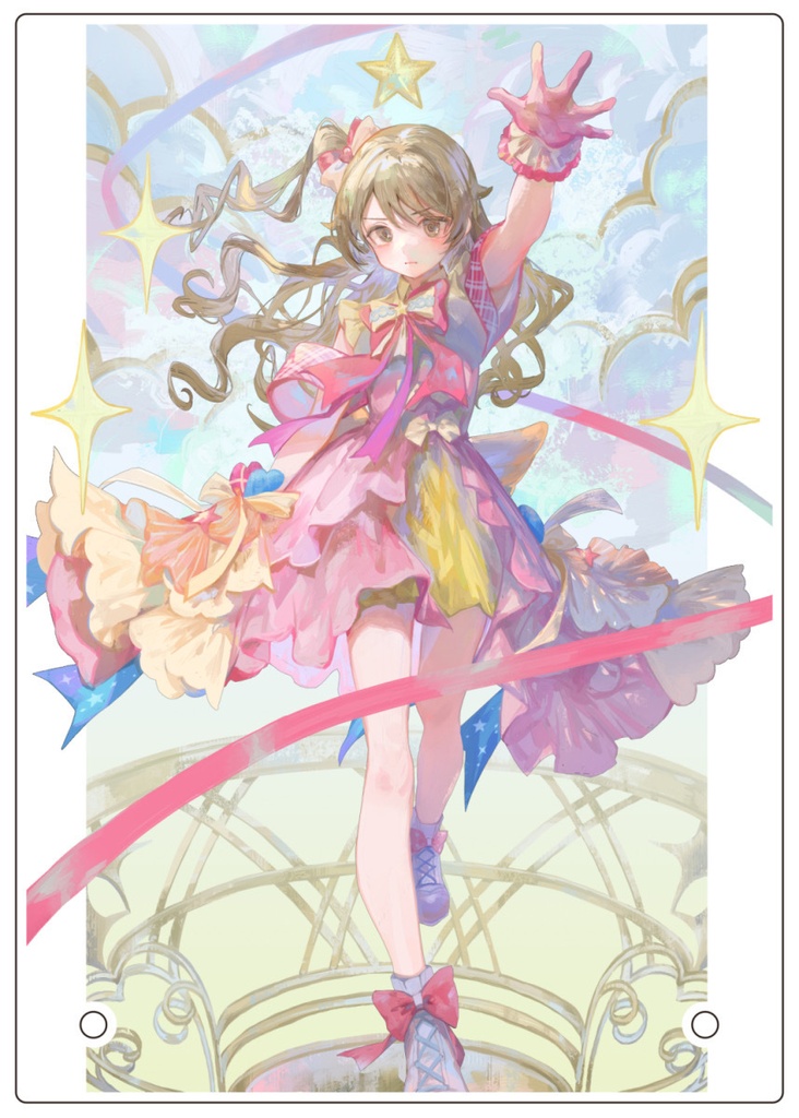 ドミくぼ オーロラアクリルプレート