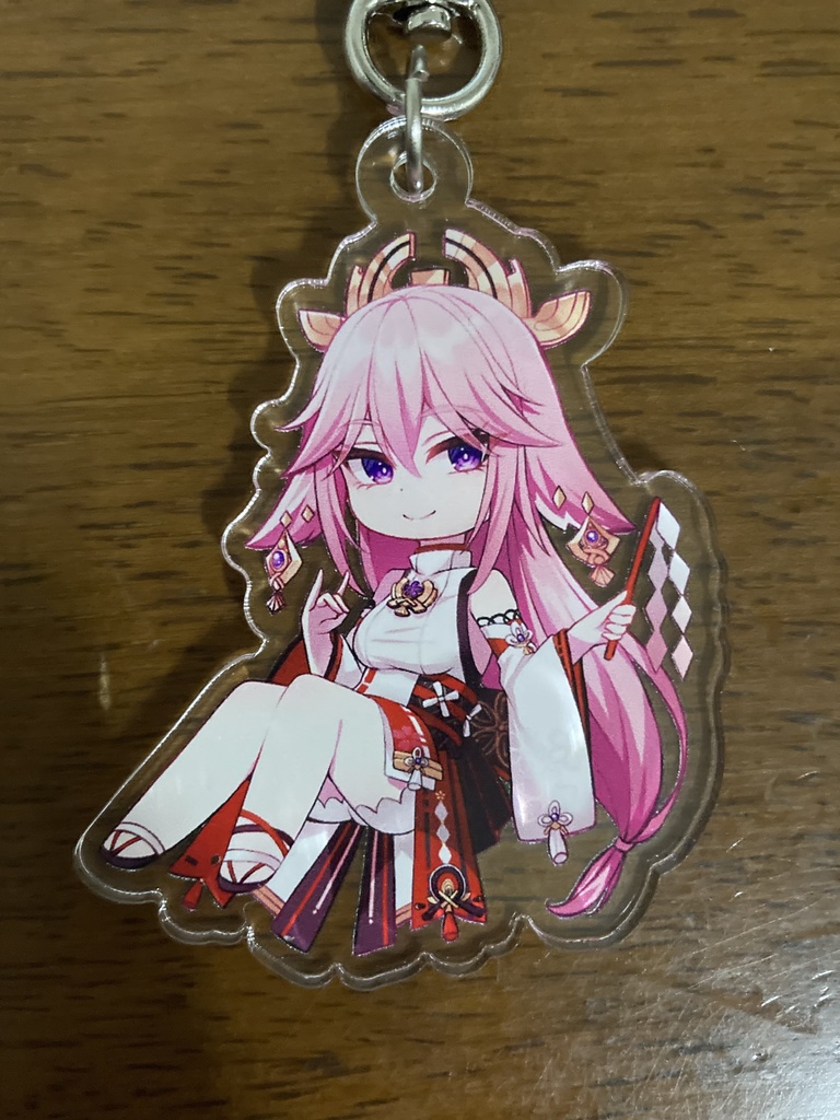 八重神子アクキー