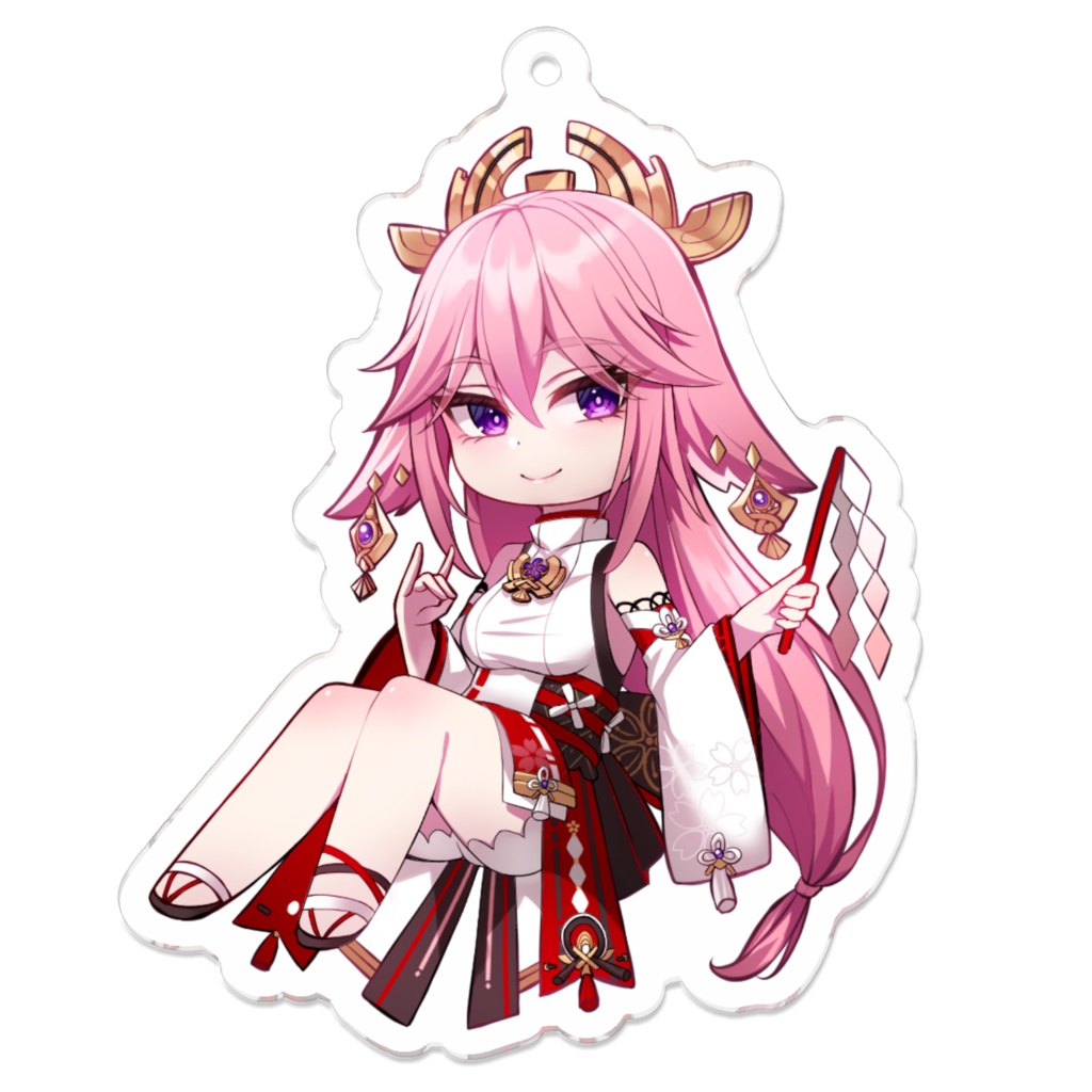 八重神子アクキー