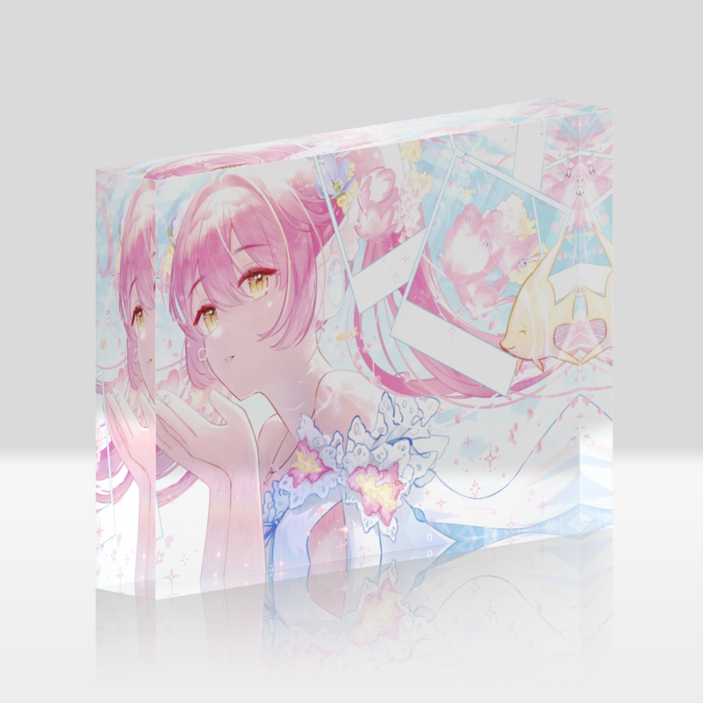 【完全受注生産】アクリルブロック【3周年記念】