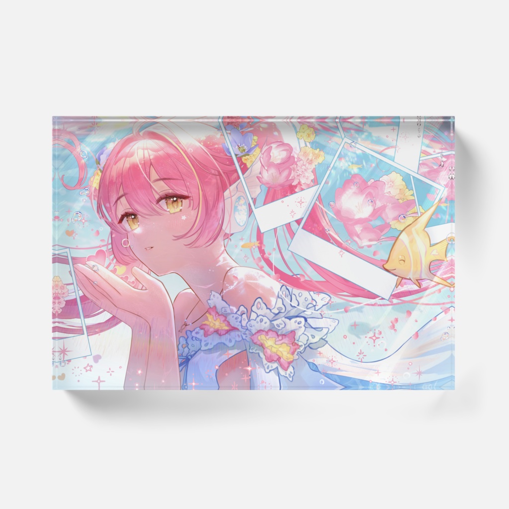 【完全受注生産】アクリルブロック【3周年記念】