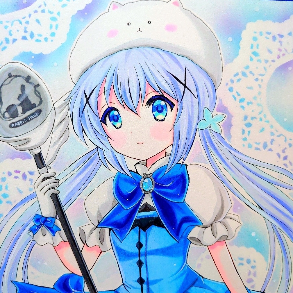 チノ　手描きイラスト