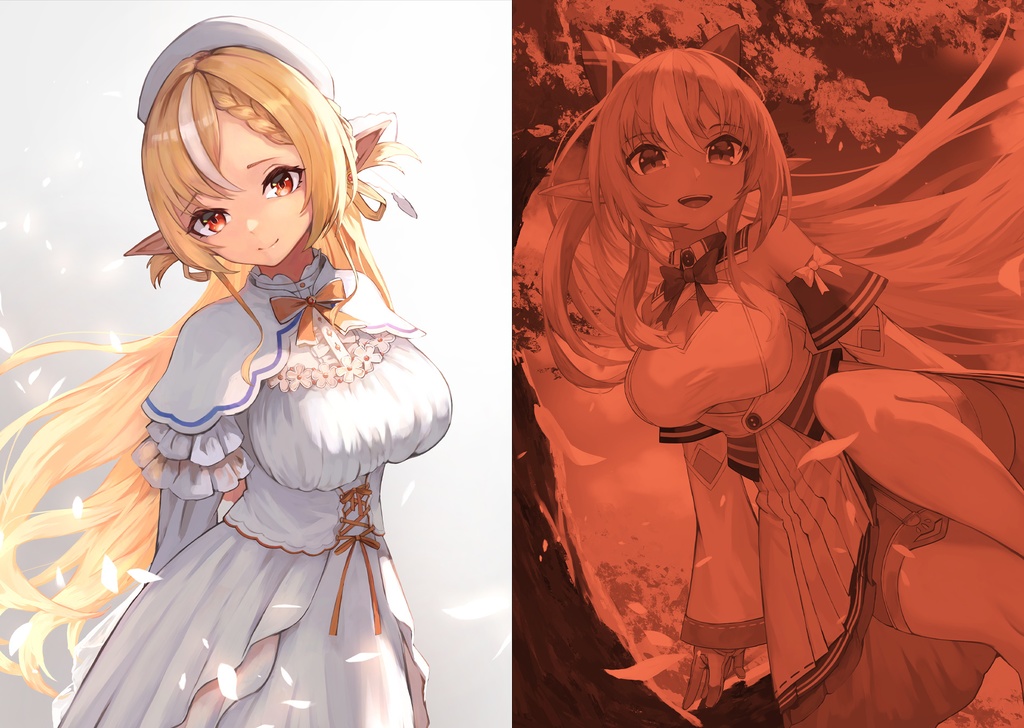 【非公式】不知火フレア イラスト本 「F-NOTE」