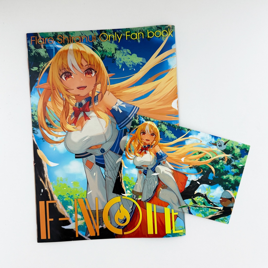 【非公式】不知火フレア イラスト本 「F-NOTE」