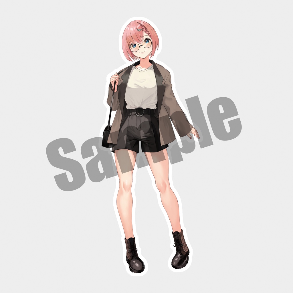 【非公式】鷹嶺ルイ オリジナル私服ver アクリルフィギュア