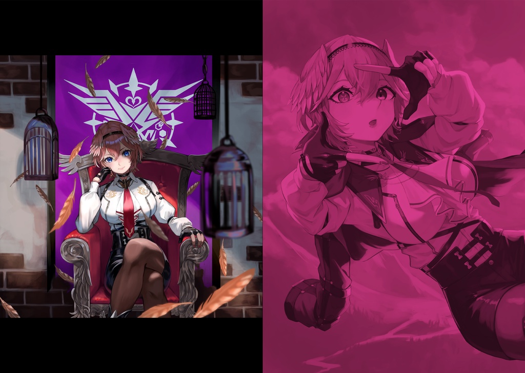 【セット販売】 鷹嶺ルイ イラスト本 「L-NOTE」+オリジナル私服ver アクリルフィギュア