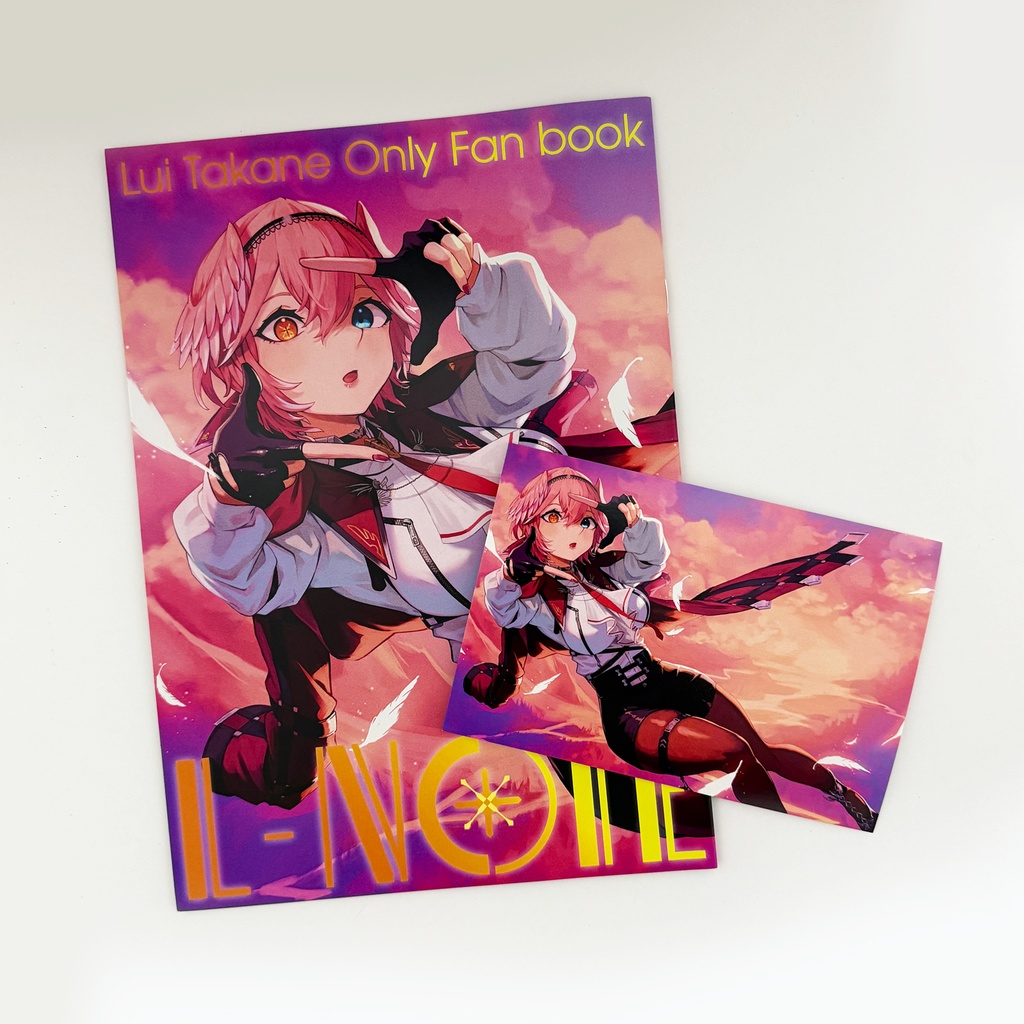 【セット販売】 鷹嶺ルイ イラスト本 「L-NOTE」+オリジナル私服ver アクリルフィギュア