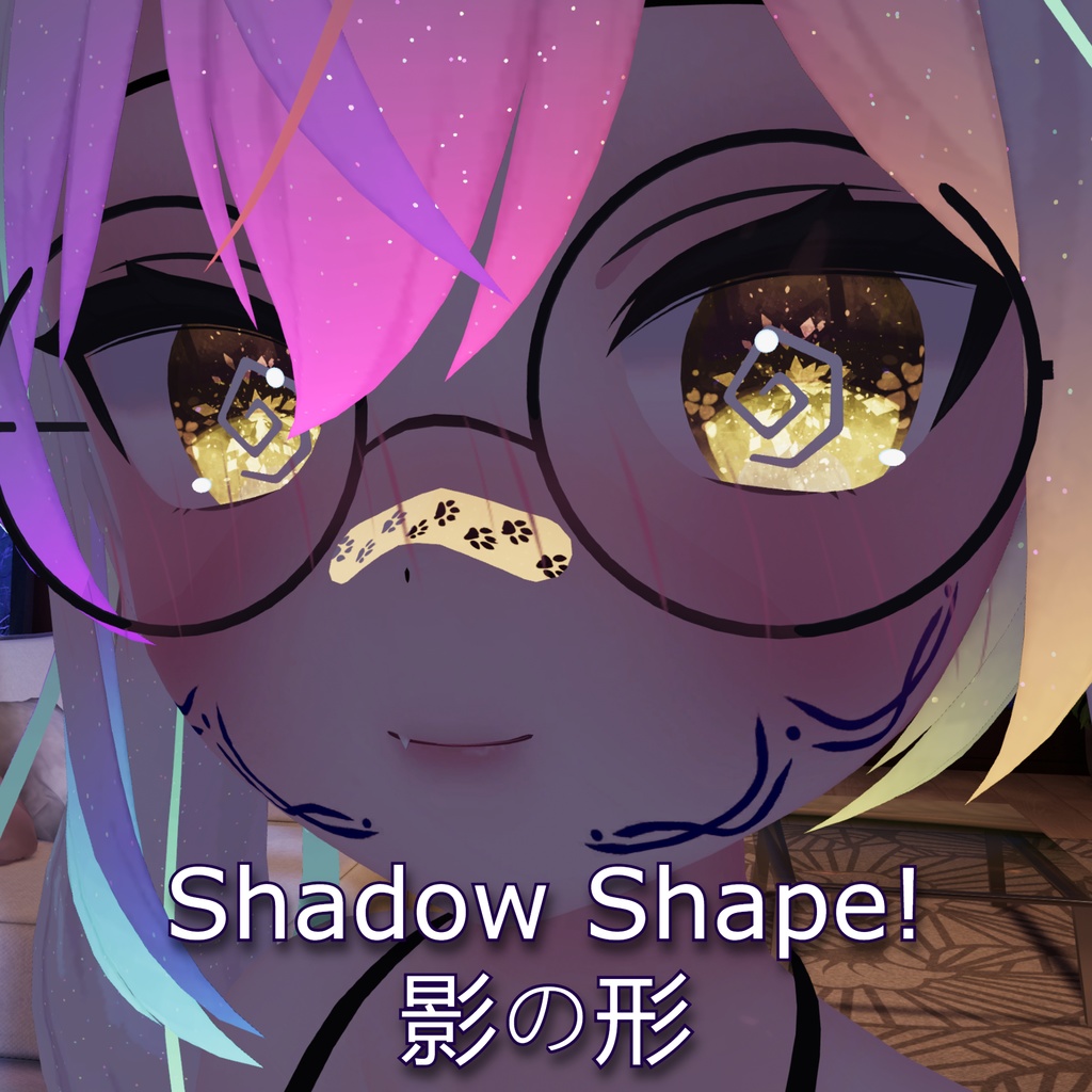 カリン Karin Simple Face Tattoos (カリン シンプルフェイスタトゥ)