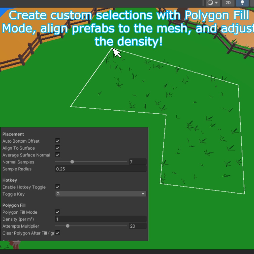 Environment Prefab Painter - Unity Tool (ツール)
