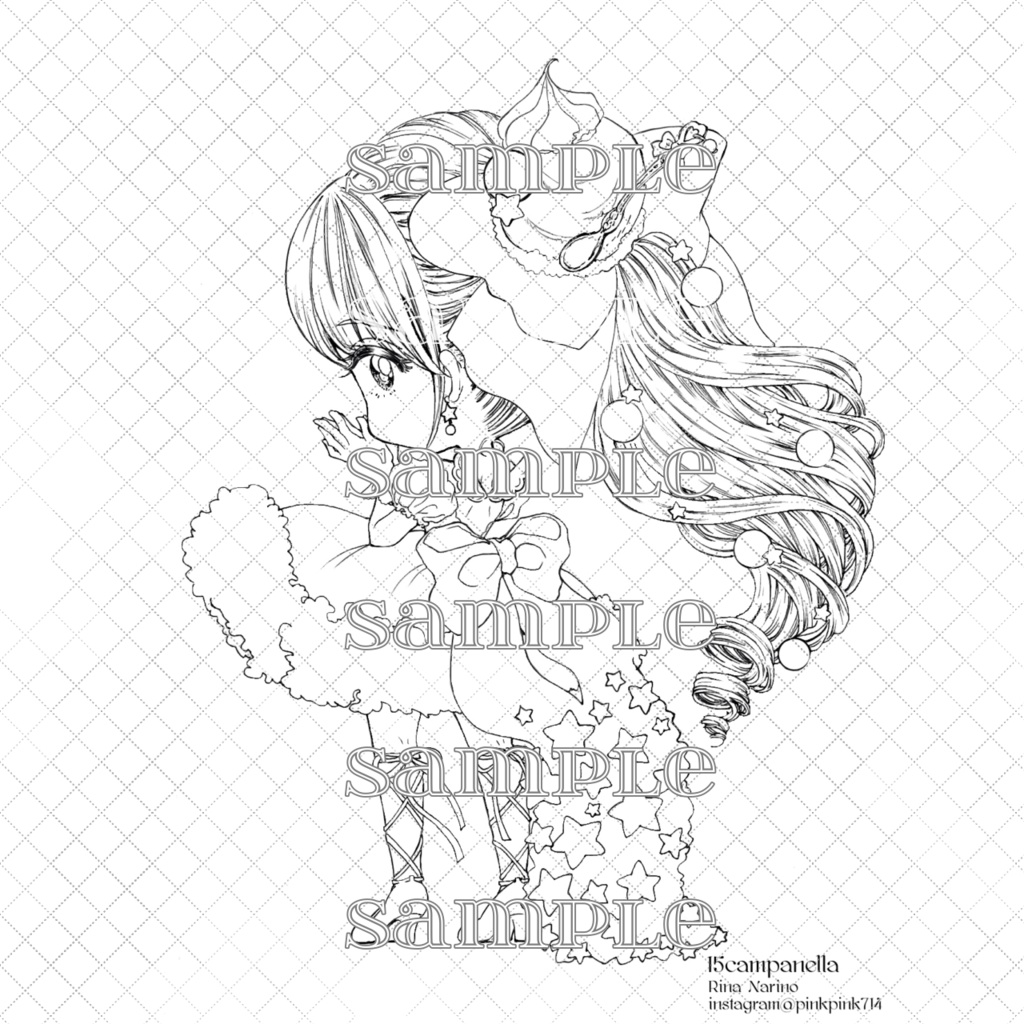 ♡ダウンロードぬりえ♡part2♡11枚入り