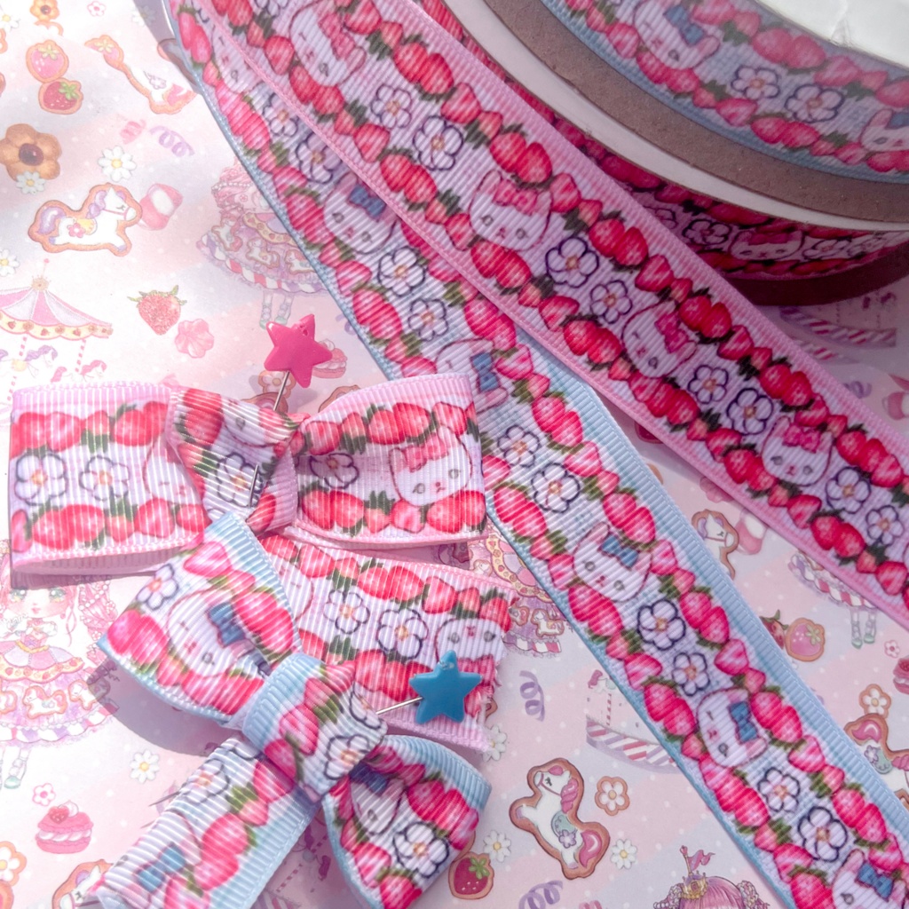 オリジナル♡グラグランりぼん♡猫柄