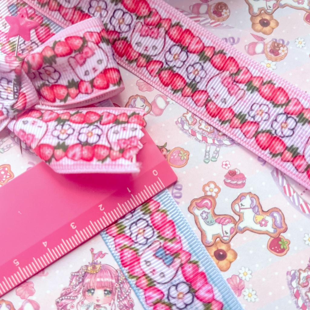 オリジナル♡グラグランりぼん♡猫柄