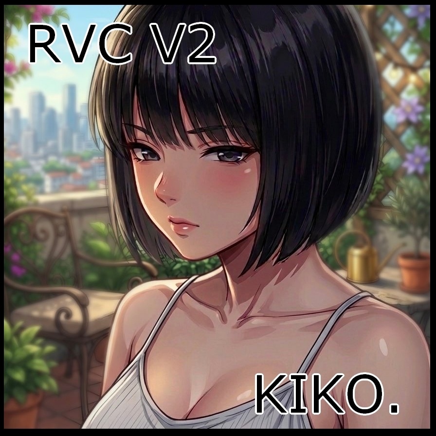 RVC ボイスモデル RVC korean girl voice [KIKO]