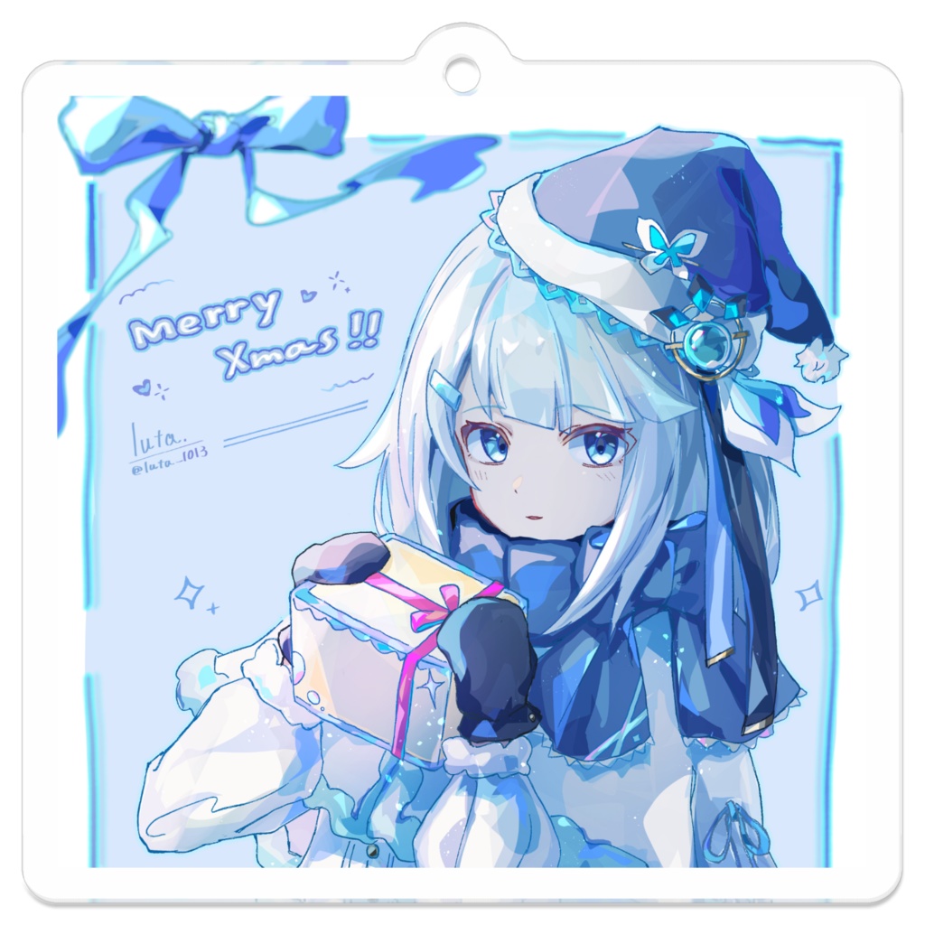 アクリルキーホルダークリスマス