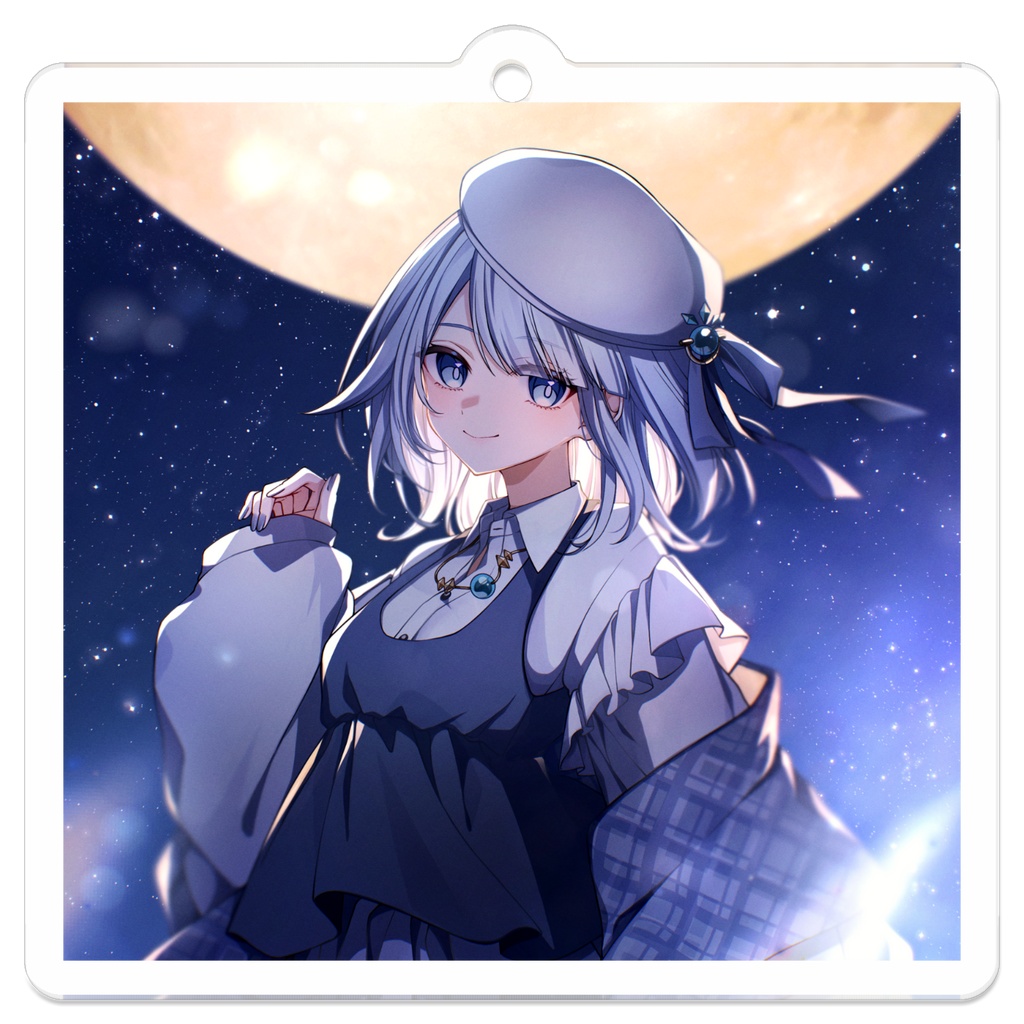 アクリルキーホルダー(月夜)