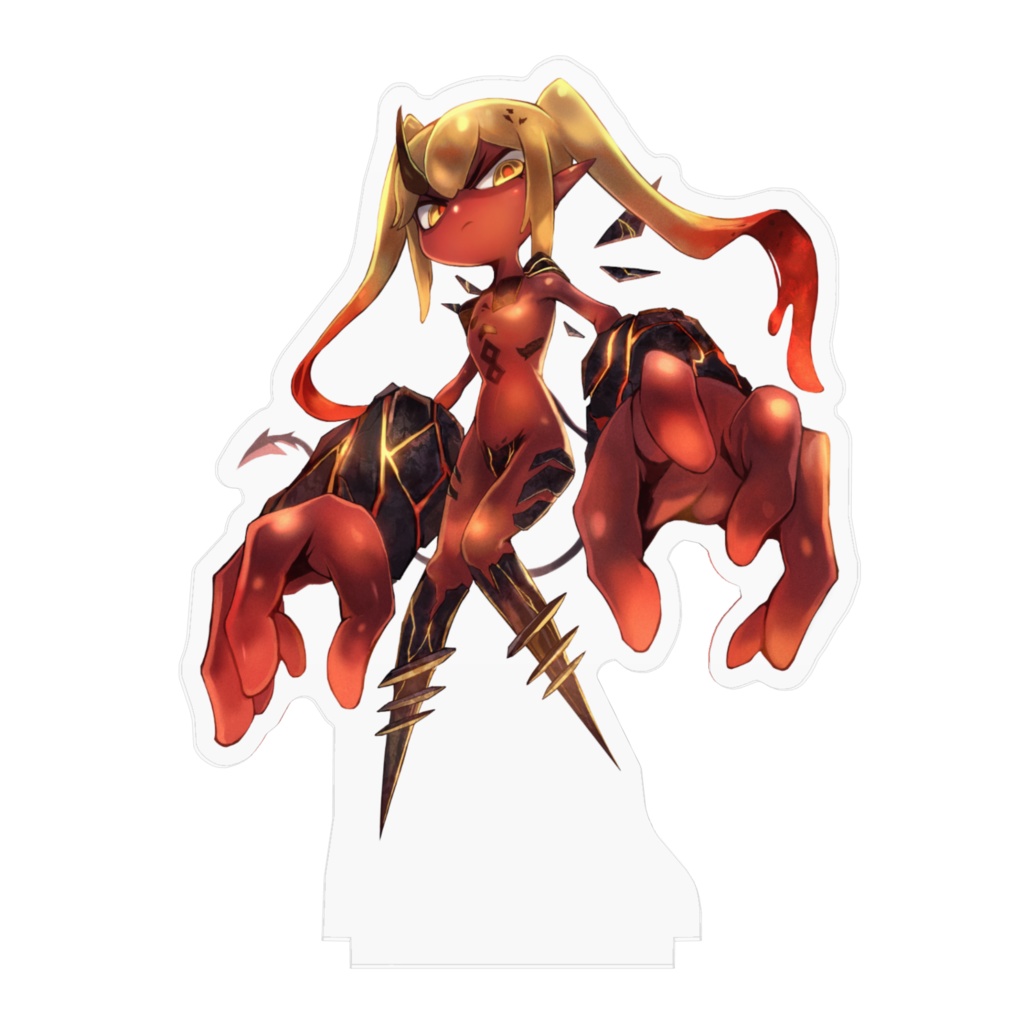 ドリップラーヴァ アクリルフィギュア