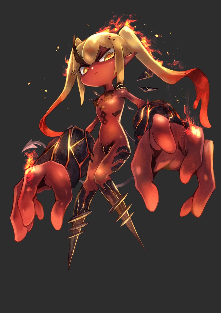 ドリップラーヴァ アクリルフィギュア