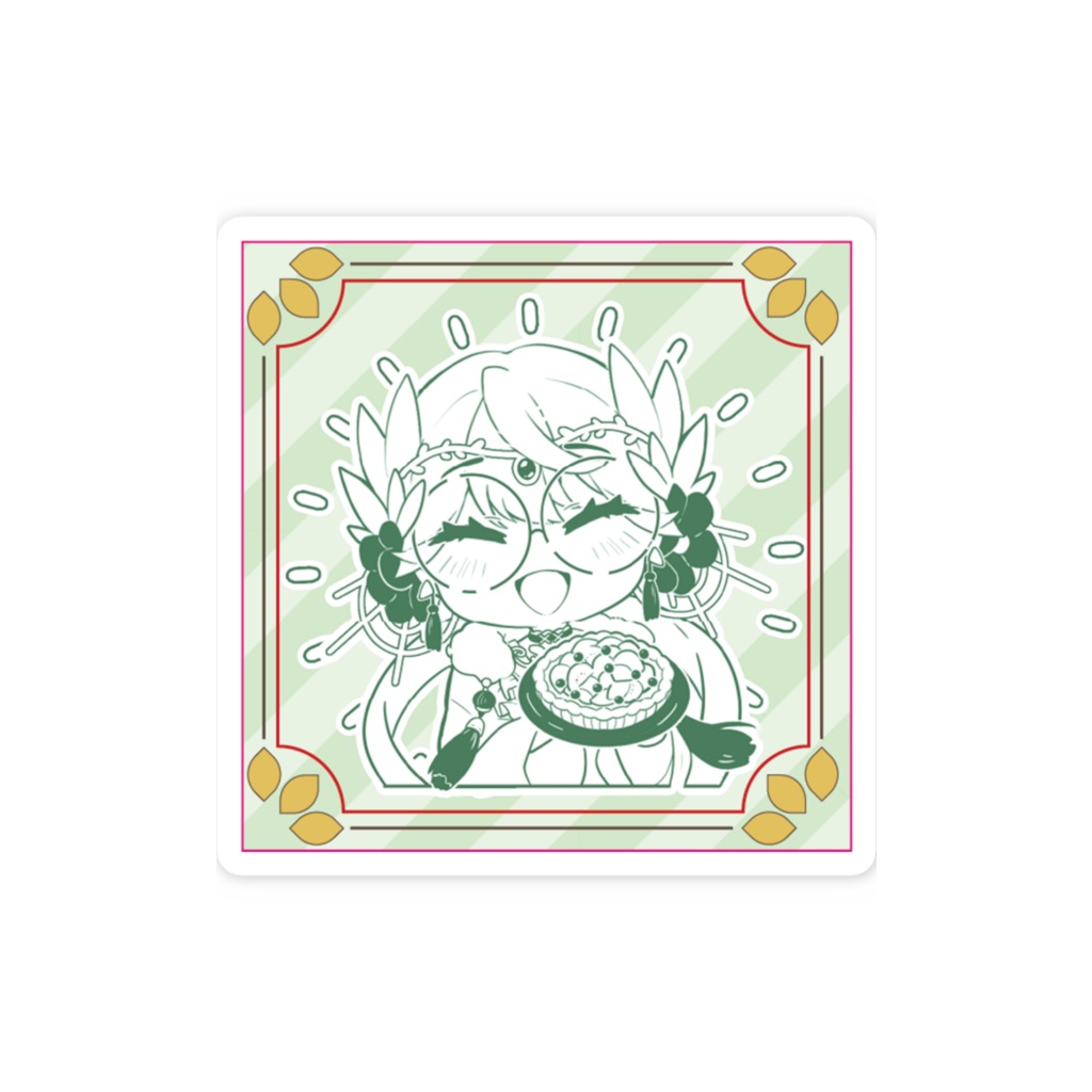 2025誕生日記念 スマホステッカー(カラー)