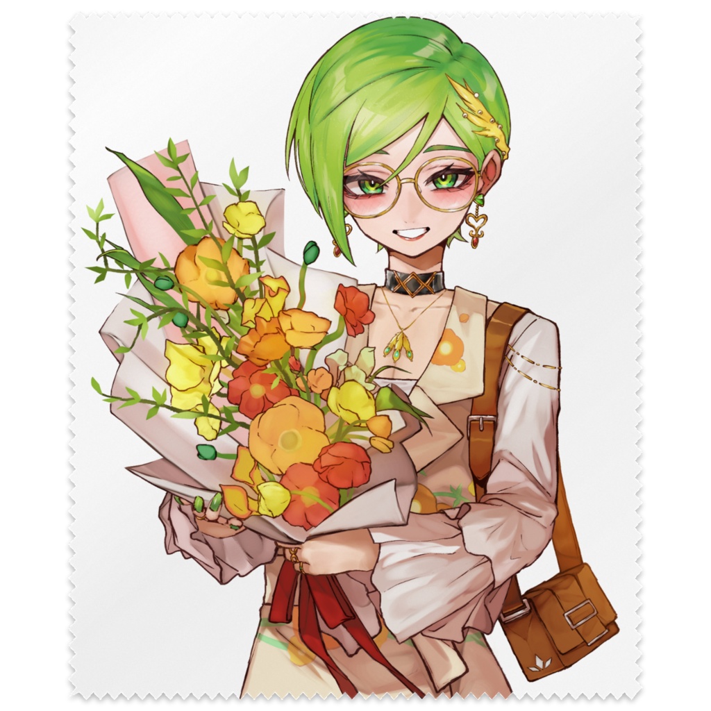 6周年記念イラスト眼鏡拭き