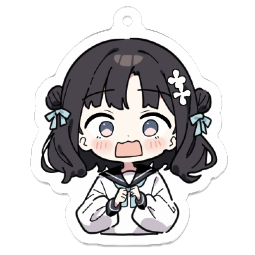 『わぁ!』のちかちゃんキーホルダー