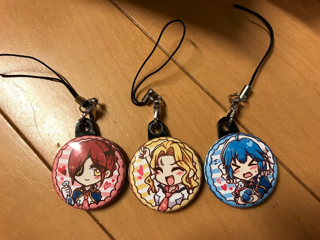 缶バッチストラップ/メアリー