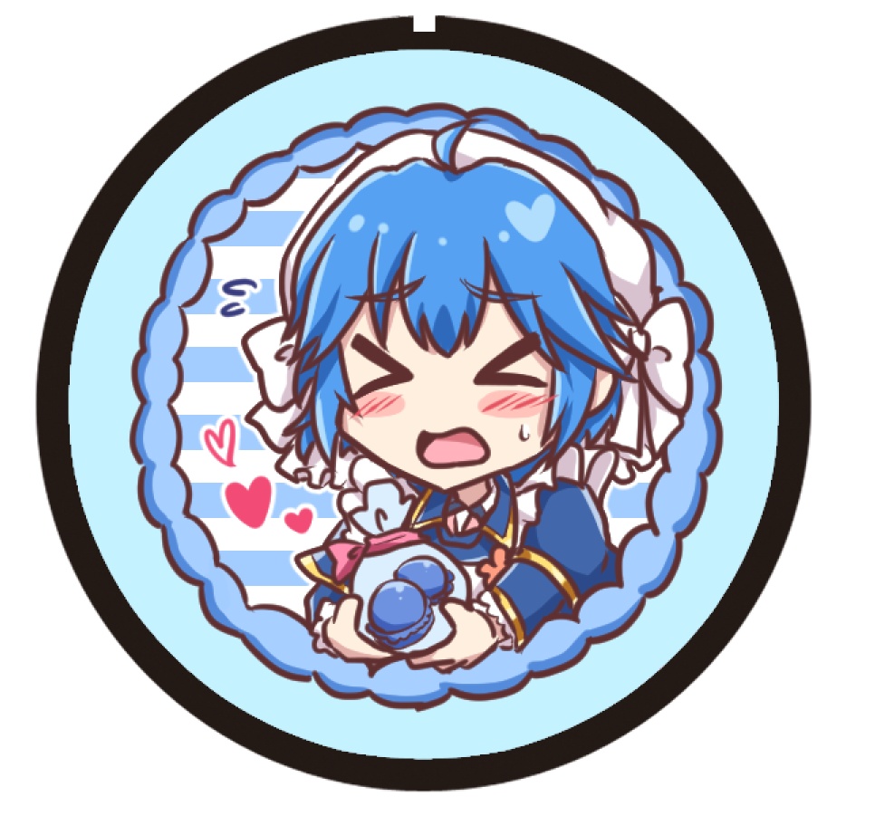 缶バッチストラップ/我妻浅梨