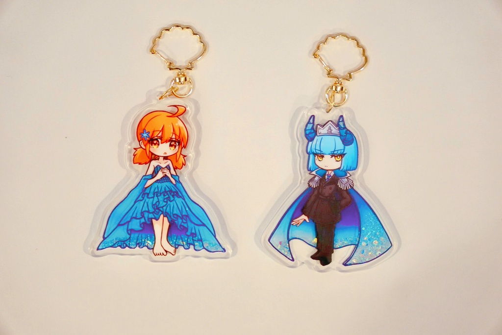 グリッターオイルアクキー/ルチェル・アカリ