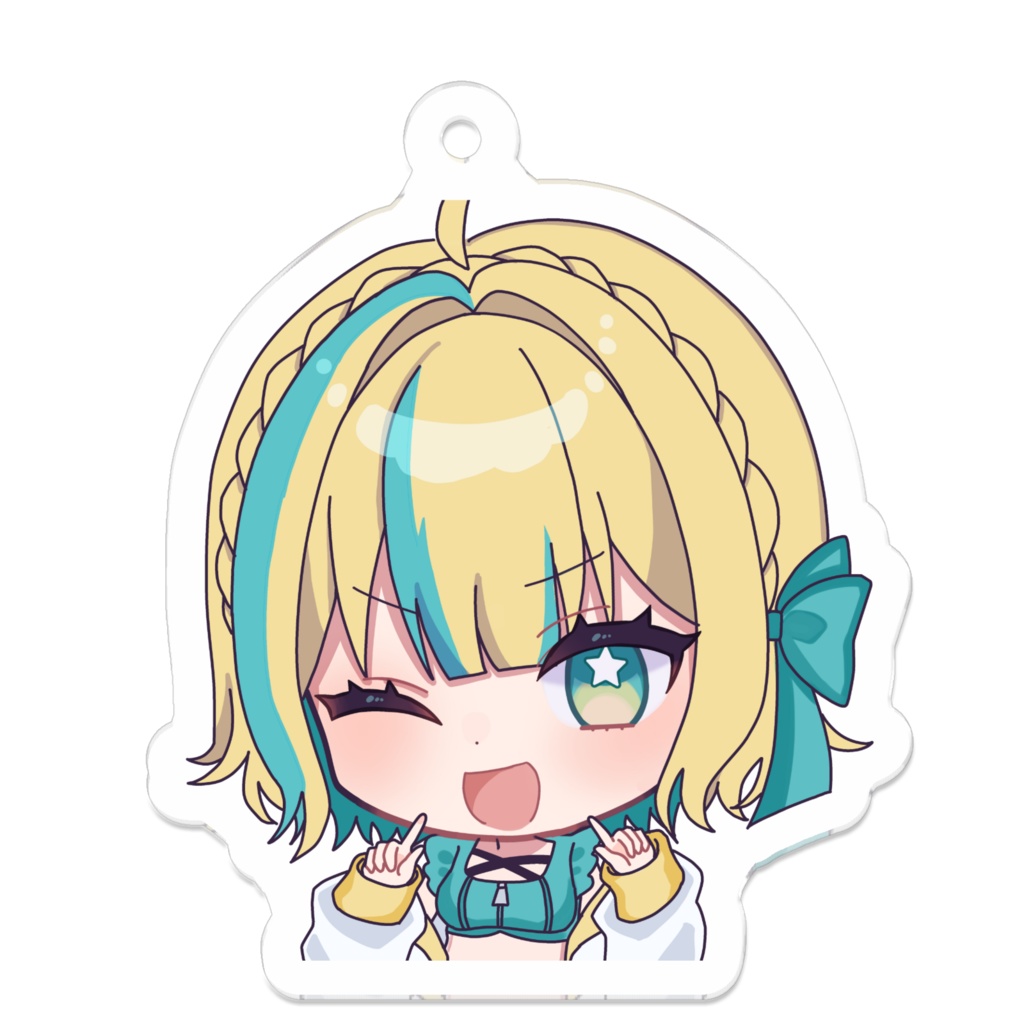 アクリルキーホルダー_A