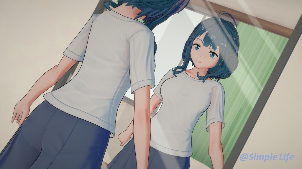 【コイカツ / Koikatsu】Character Card キャラクターカード---八奈見 杏菜 (Yanami Anna)