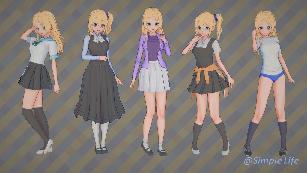 【Updated 2026.03.23 / 更新版】【コイカツ / Koikatsu】Character Card キャラクターカード---早坂愛/ハーサカ(Hayasaka Ai/Hasaka)