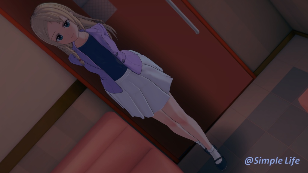 【コイカツ / Koikatsu】Character Card キャラクターカード---早坂愛(ハーサカ, Hayasaka Ai)