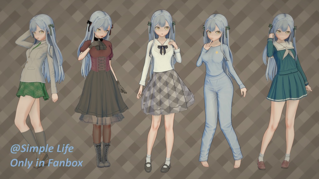 【コイカツ / Koikatsu】Character Card キャラクターカード---豊川祥子（Sakiko Togawa）