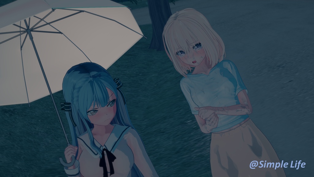 【コイカツ / Koikatsu】Character Card キャラクターカード---三角初華 (Uika Misumi)