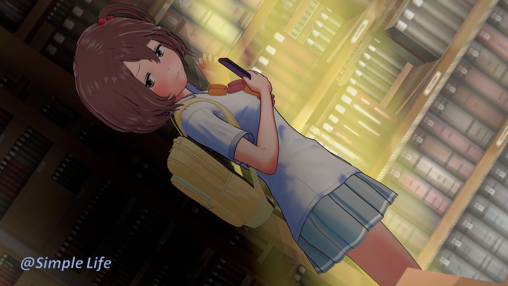 【コイカツ / Koikatsu】Character Card キャラクターカード---小鞠 知花(Komari Chikara)