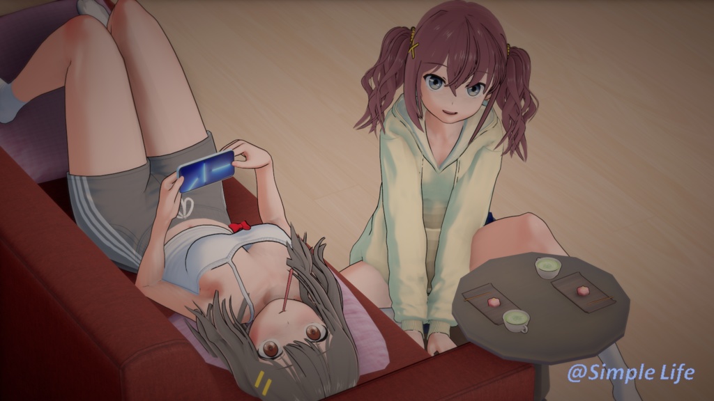 【コイカツ / Koikatsu】Character Card キャラクターカード---日々は過ぎれど飯うまし---河合 まこ(Kawai Mako)