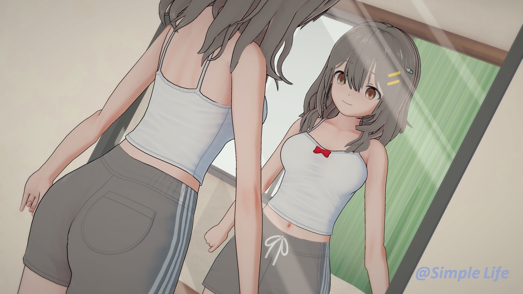 【コイカツ / Koikatsu】Character Card キャラクターカード---日々は過ぎれど飯うまし---河合 まこ(Kawai Mako)