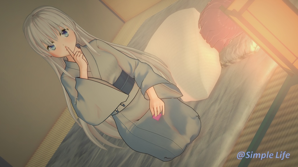 【コイカツ / Koikatsu】Character Card キャラクターカード---サマポケ---鳴瀬 しろは (Naruse Shiroha)