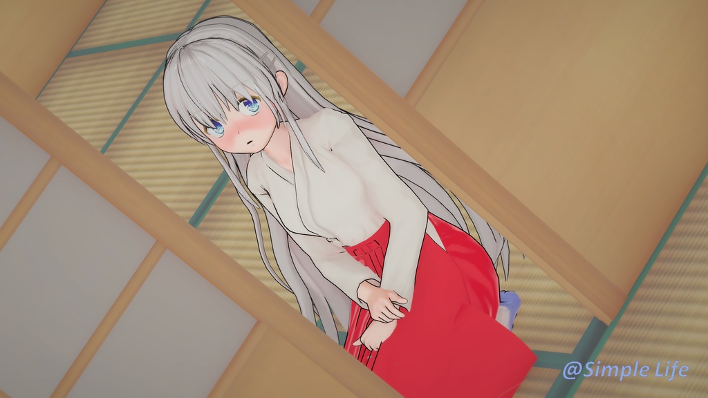 【コイカツ / Koikatsu】Character Card キャラクターカード---サマポケ---鳴瀬 しろは (Naruse Shiroha)