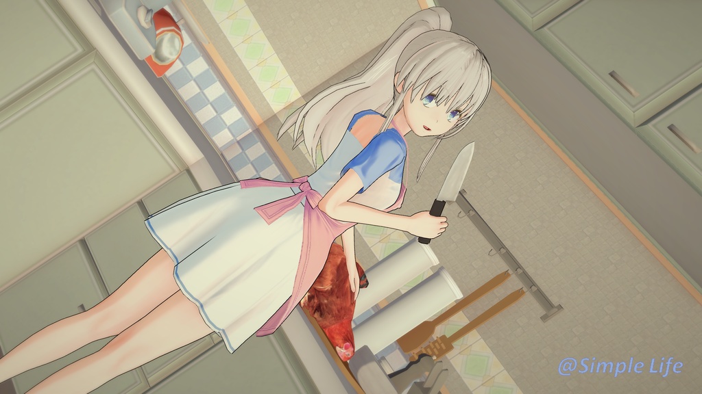 【コイカツ / Koikatsu】Character Card キャラクターカード---サマポケ---鳴瀬 しろは (Naruse Shiroha)