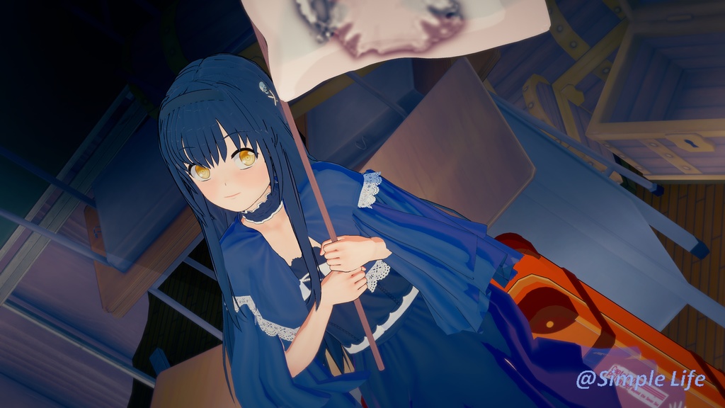 【コイカツ / Koikatsu】Character Card キャラクターカード---サマポケ---久島 鴎 (Kushima Kamome)