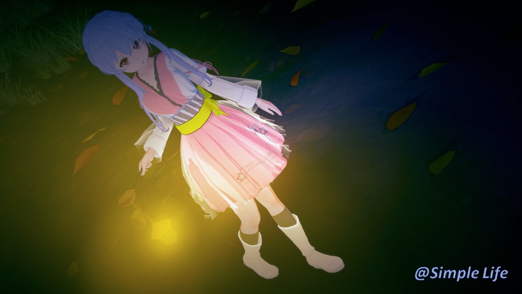 【コイカツ / Koikatsu】Character Card キャラクターカード---サマポケ---空門 蒼 (Sorakado Ao)