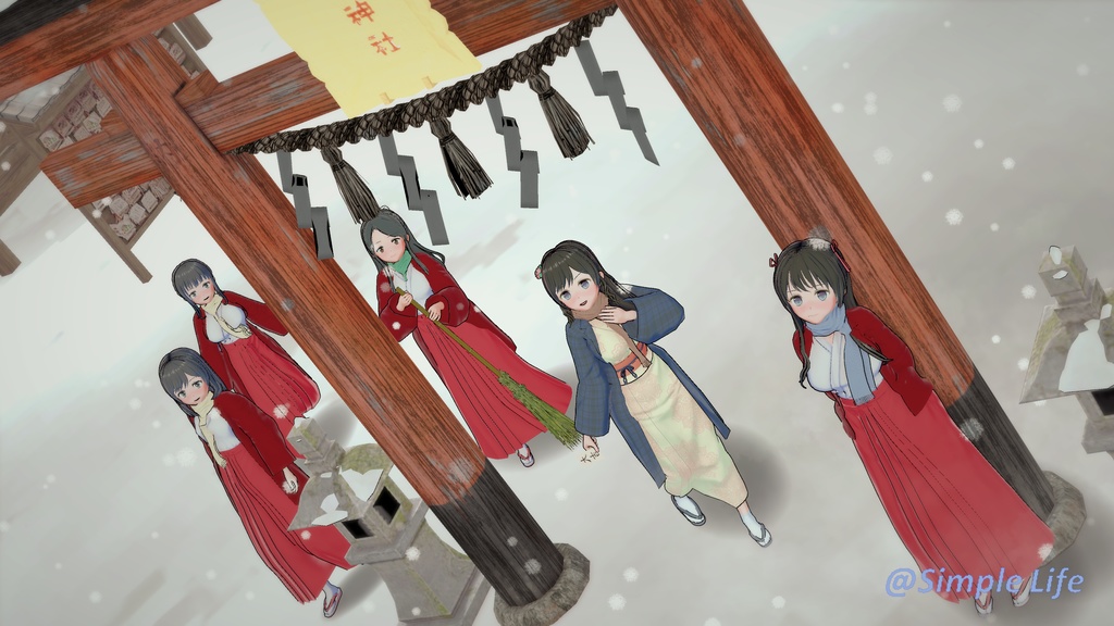 【Koikatsu Studio Scene / コイカツ スタジオシーン】(全1シーン / 1 Scenes Total)Chika Ver.