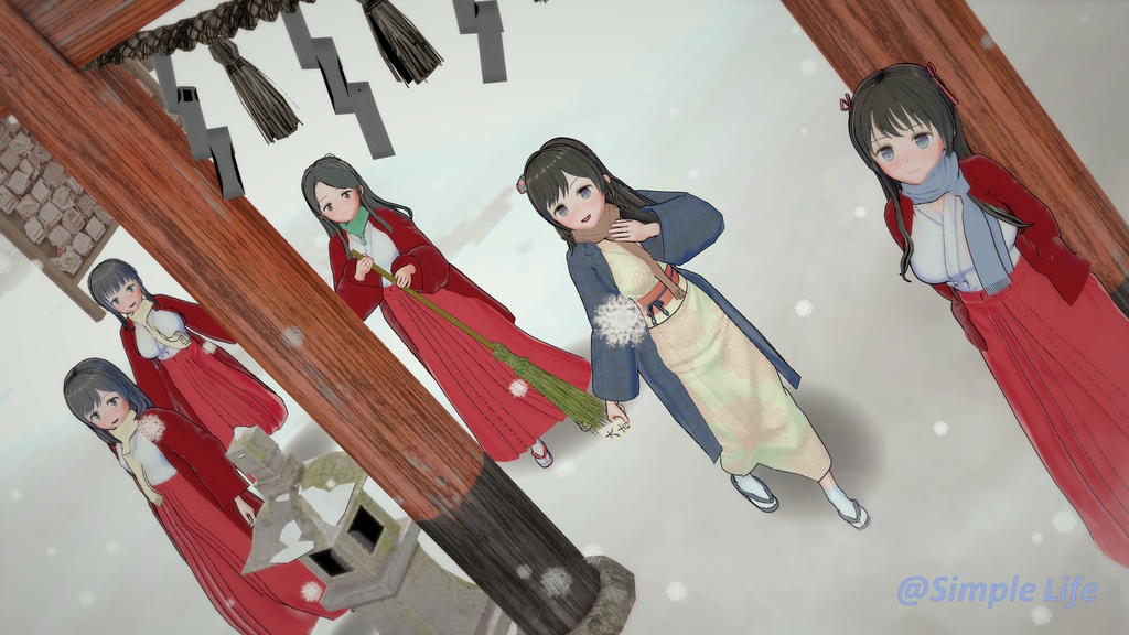 【Koikatsu Studio Scene / コイカツ スタジオシーン】(全1シーン / 1 Scenes Total)Chika Ver.