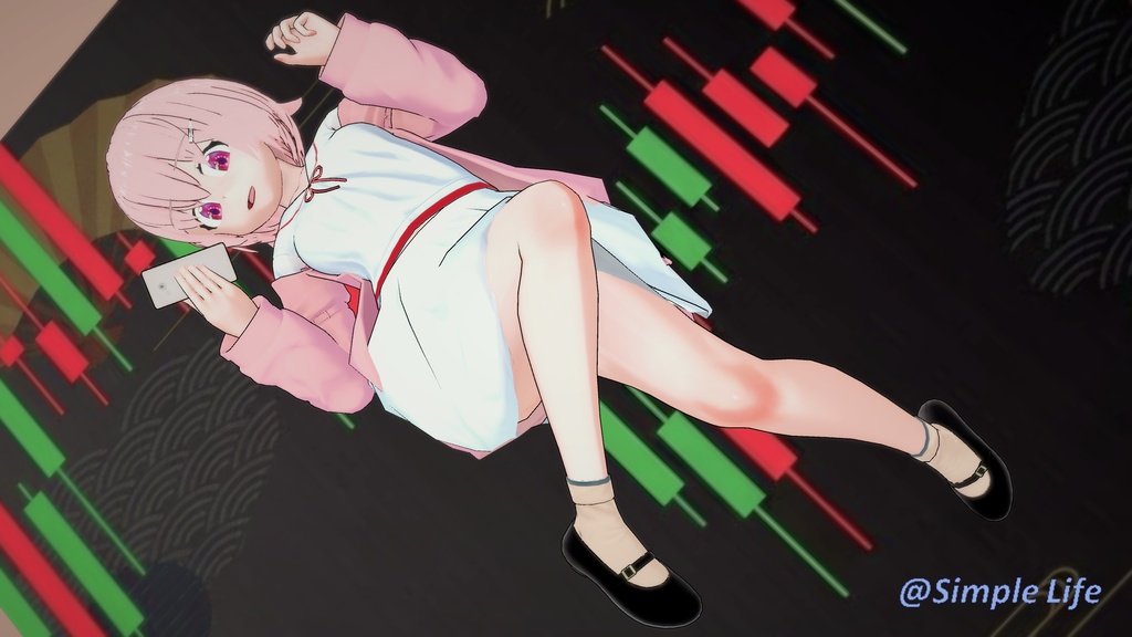 【コイカツ / Koikatsu】Character Card キャラクターカード---FX戦士くるみちゃん---福賀くるみ (Kurumi Fukuga)